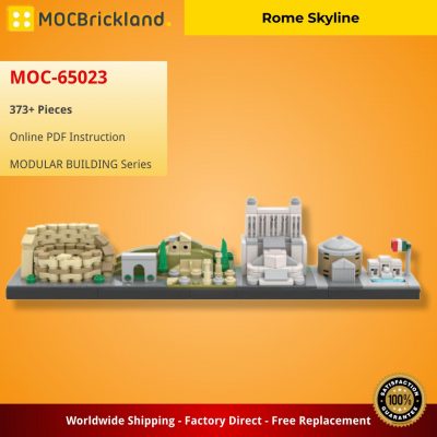 MOCBRICKLAND MOC 65023 Rome Skyline