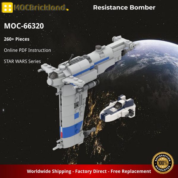 MOCBRICKLAND MOC 66320 Resistance Bomber 2