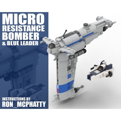 MOCBRICKLAND MOC 66320 Resistance Bomber 6