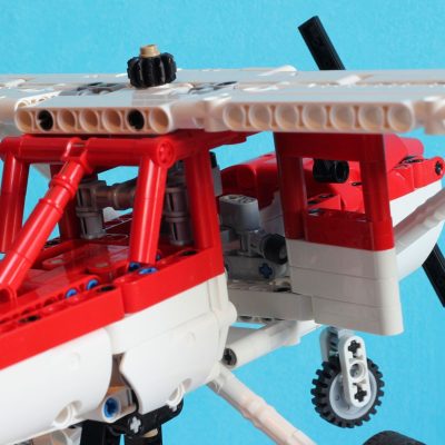 MOCBRICKLAND MOC 7313 GTA Dodo Plane Cessna 152 4