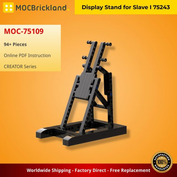 MOCBRICKLAND MOC 75109 Display Stand for Slave I 75243 2
