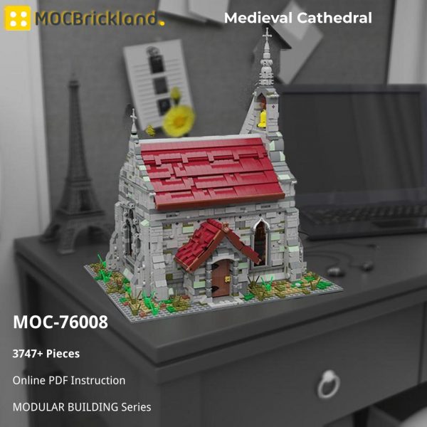 MOCBRICKLAND MOC 76008 Medieval Cathedral 1