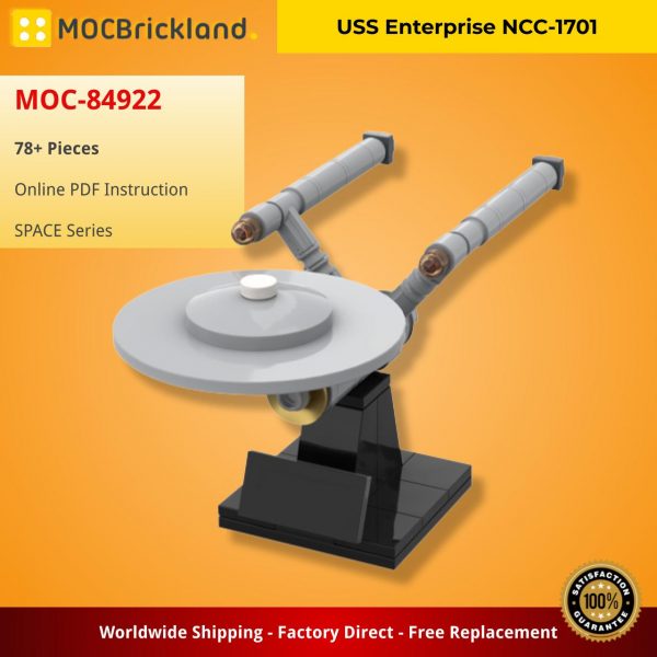 MOCBRICKLAND MOC 84922 USS Enterprise NCC 1701 2