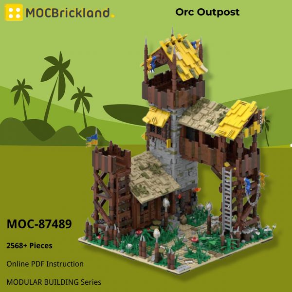 MOCBRICKLAND MOC 87489 Orc Outpost 2