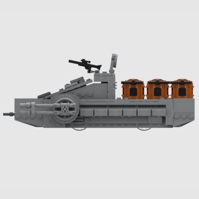 MOCBRICKLAND MOC 87839 Hovertank TX 225 GAVw Occupier 4