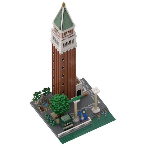 MOCBRICKLAND MOC 88904 Venice Campanile and Surrounding Area 1