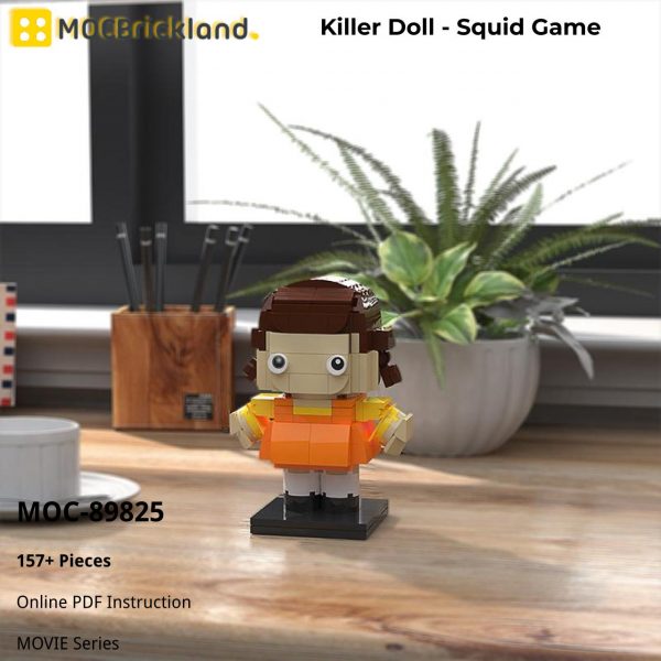 MOCBRICKLAND MOC 89825 Killer Doll – Squid Game
