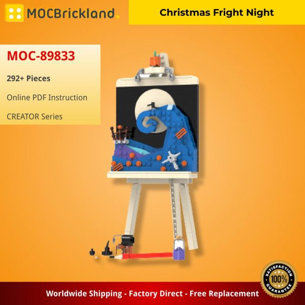 MOCBRICKLAND MOC 89833 Christmas Fright Night 7