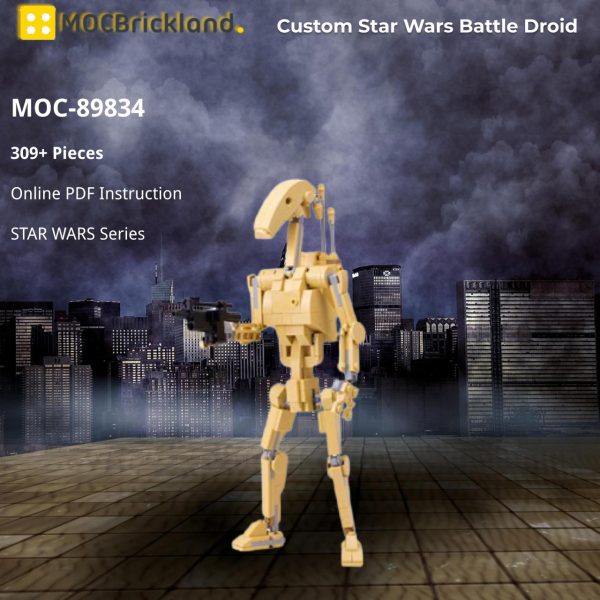 MOCBRICKLAND MOC 89834 Custom Star Wars Battle Droid 2