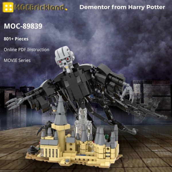 MOCBRICKLAND MOC 89839 Dementor from Harry Potter 2