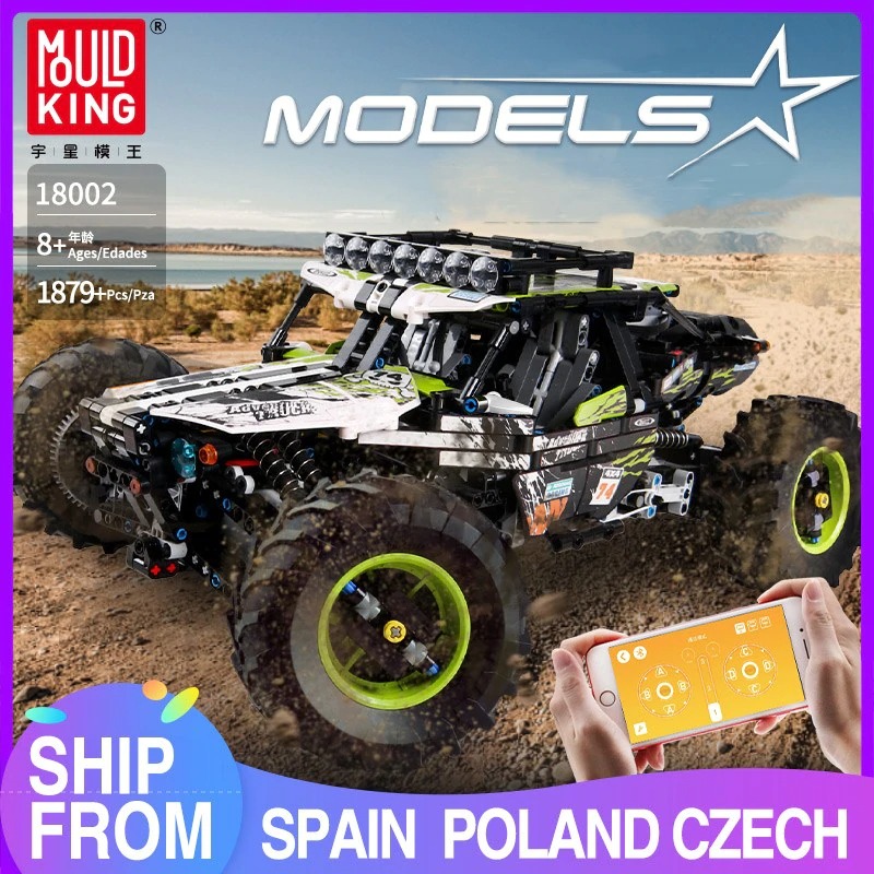 MOULD KING 18002 4WD RC Buggy Terrain Off Road Climbing Truck 1