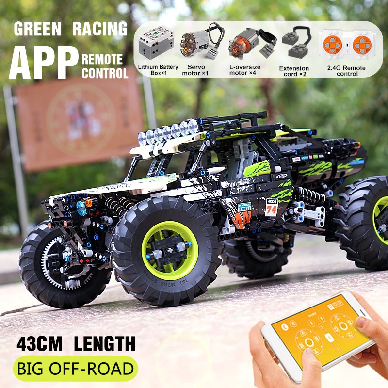MOULD KING 18002 4WD RC Buggy Terrain Off Road Climbing Truck 2