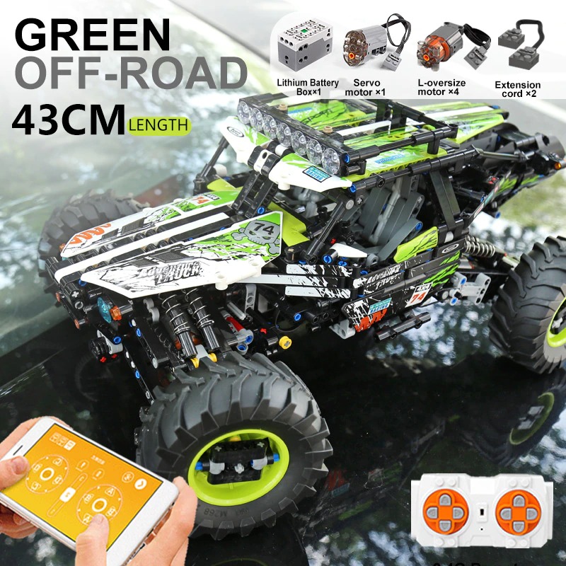 MOULD KING 18002 4WD RC Buggy Terrain Off Road Climbing Truck 4