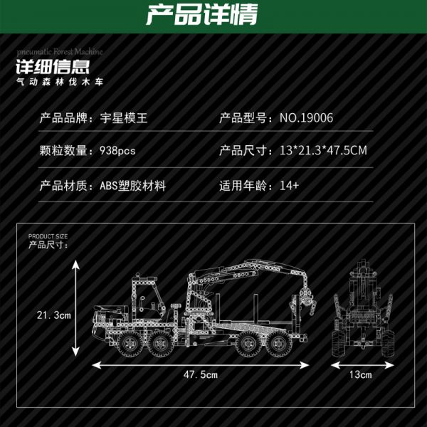 MOULD KING 19006 Pneumatic Forest Machine 5