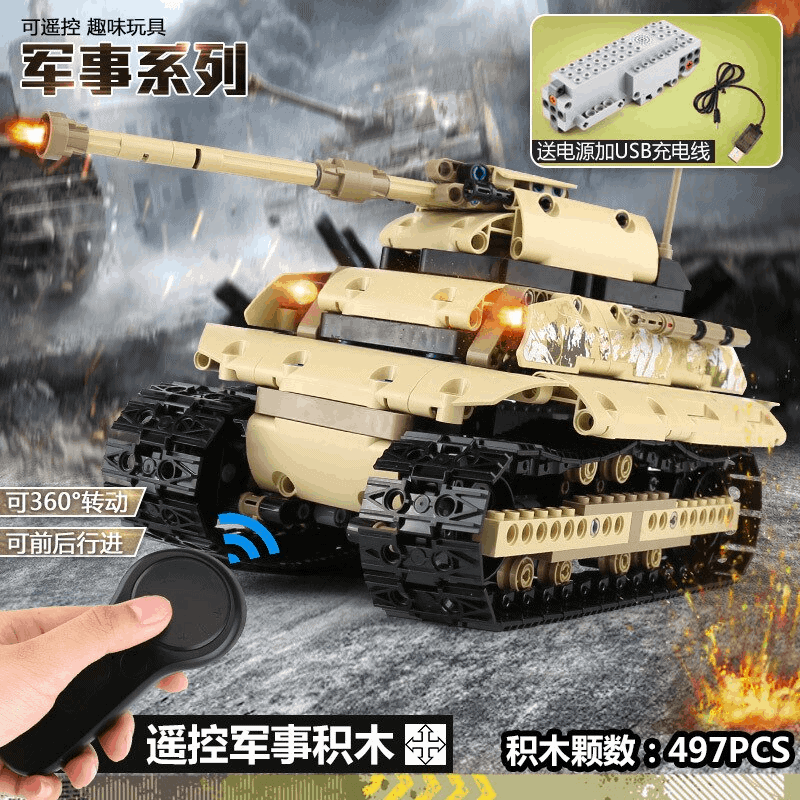 MILITARY MOULD KING 13011 Huge Tank