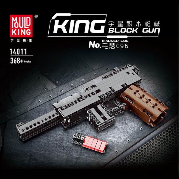 MOULDKING 14011 MAUSER C96 Block Gun