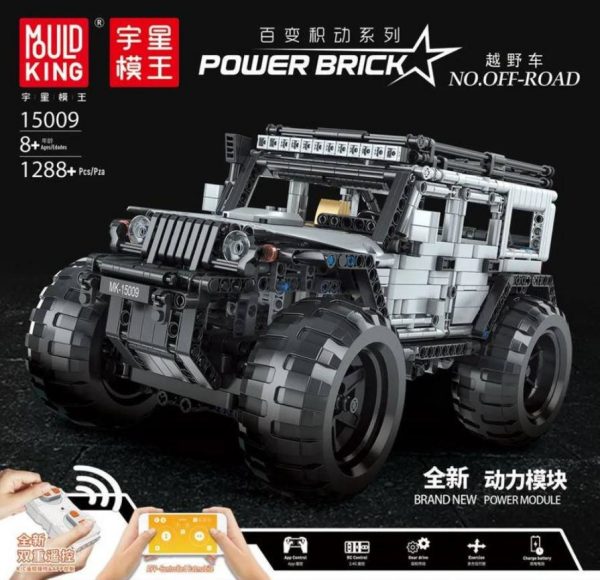 MOULDKING 15009 SUV RC Jeep Wrangler Expedition 1