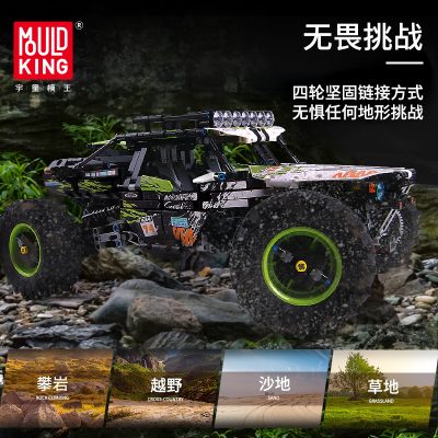 Mould King Moc Technic Buggy Remote Control Terrain Off Road Climbing Truck model Building Blocks 18002 10