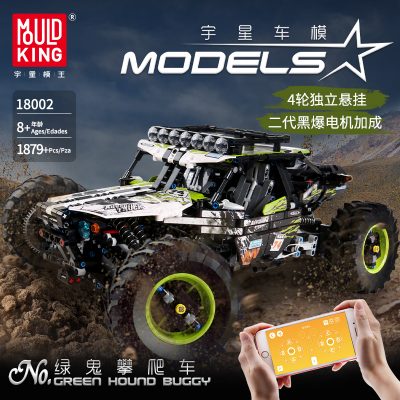 Mould King Moc Technic Buggy Remote Control Terrain Off Road Climbing Truck model Building Blocks 18002 13