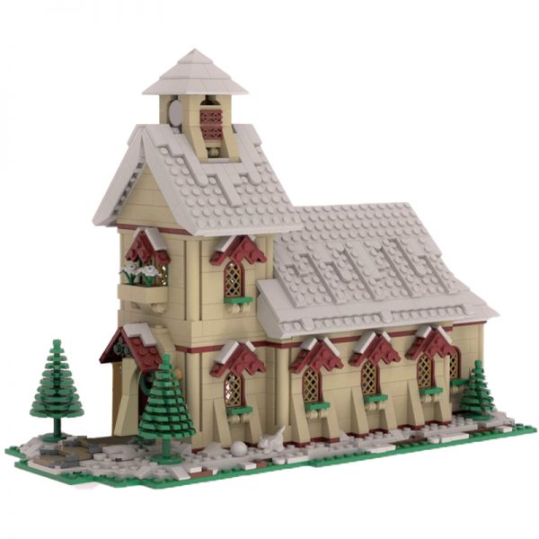 creator moc 31432 winter village wedding chapel by mklpmn mocbrickland 4112