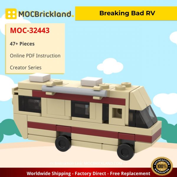 creator moc 32443 breaking bad rv by blocksmiths mocbrickland 5839