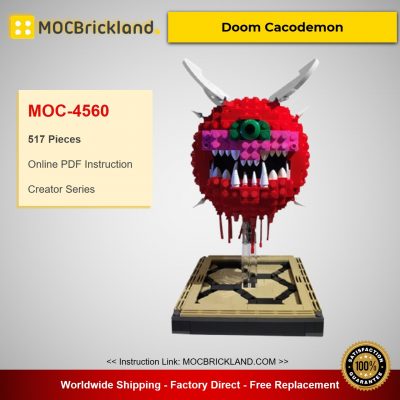 creator moc 4560 doom cacodemon by thatsnillet mocbrickland 2104