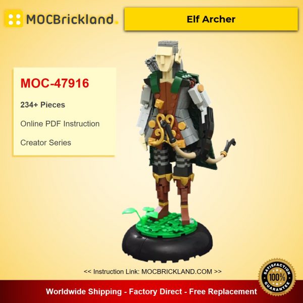 creator moc 47916 elf archer by vir a cocha mocbrickland 1218