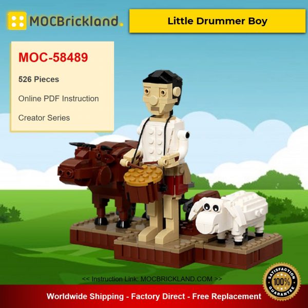 creator moc 58489 little drummer boy by jkbrickworks mocbrickland 6838