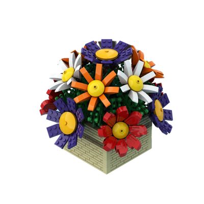 creator moc 60178 floral centerpiece by benstephenson mocbrickland 2464