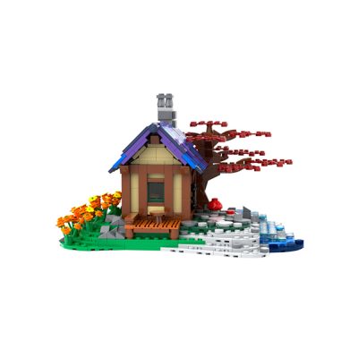 creator moc 66465 tiny house at the sea by brickgloria mocbrickland 8202