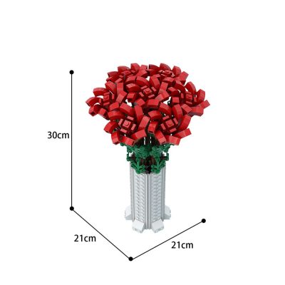 creator moc 67229 small bouquet of roses by benstephenson mocbrickland 1416