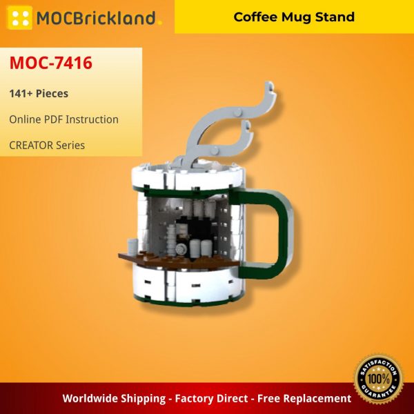 creator moc 7416 coffee mug stand mocbrickland 4665