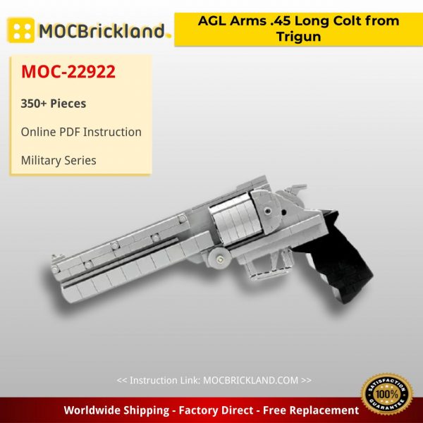 military moc 22922 agl arms 45 long colt from trigun by lioncity mocs mocbrickland 1409