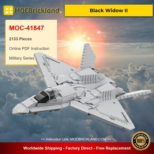 military moc 41847 yf 23 black widow ii by asgardianstudio mocbrickland 2622
