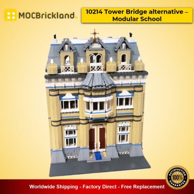 modular building moc 54840 10214 tower bridge alternative modular school by albertovax mocbrickland 1893