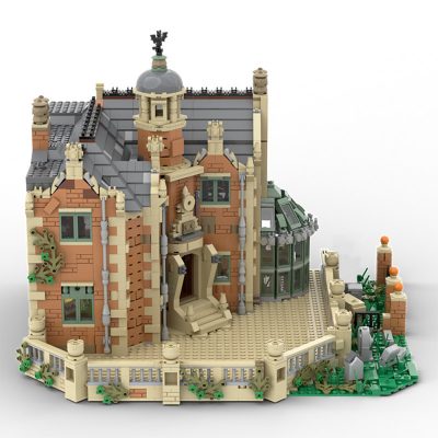 modular buildings moc 54244 the haunted manor by zeradman mocbrickland 1879