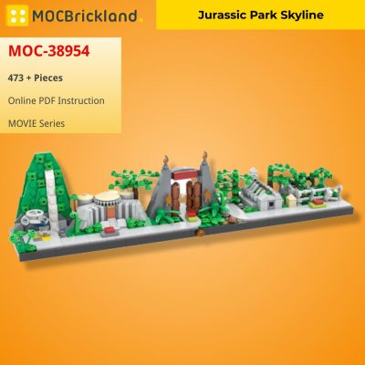 movie moc 38954 jurassic park skyline mocbrickland 8430
