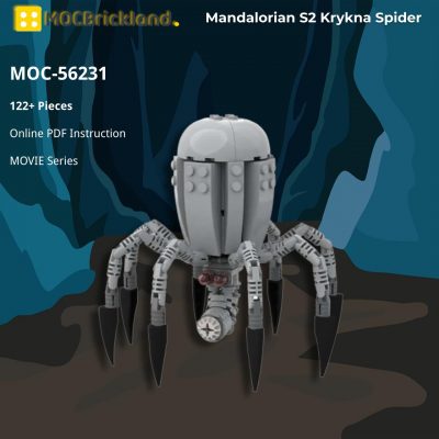 MOC-56231 Krykna Spider Bausteine Spielzeug Set 122 teile für Star Wars 