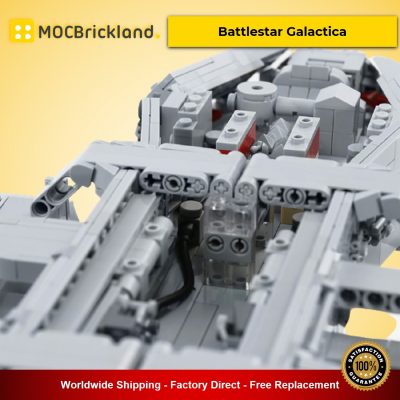space moc 90066 battlestar galactica mocbrickland 4450