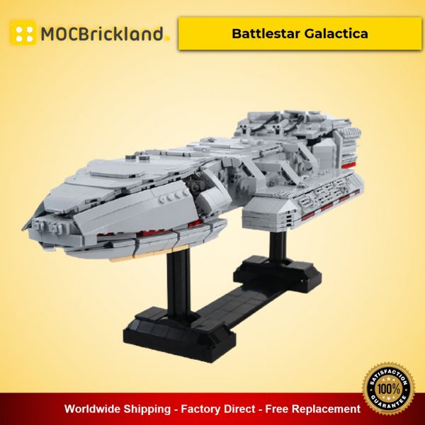 space moc 90066 battlestar galactica mocbrickland 6984