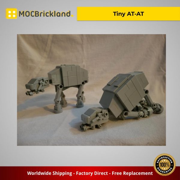 star war moc 8089 tiny at at by micro mocbrickland 7785