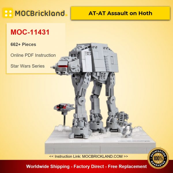 star wars moc 11431 at at assault on hoth by onecase mocbrickland 2262