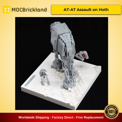 star wars moc 11431 at at assault on hoth by onecase mocbrickland 2392