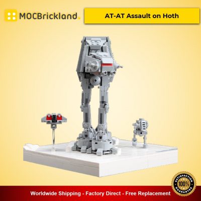 star wars moc 11431 at at assault on hoth by onecase mocbrickland 5283