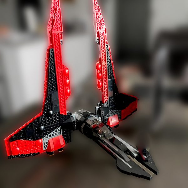 star wars moc 32053 customized darth moores fighter mocbrickland 5581