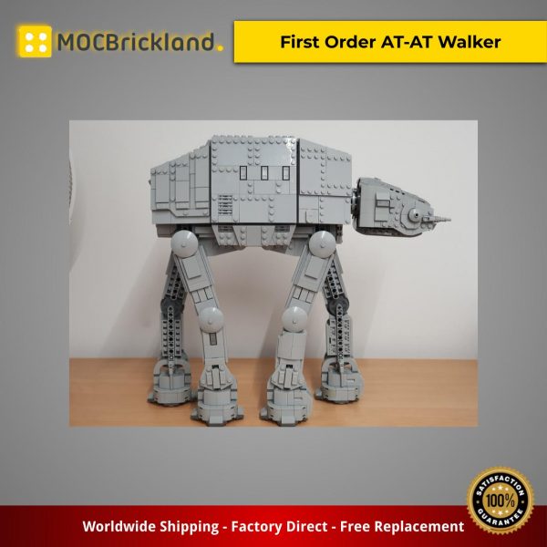 star wars moc 33810 first order at at walker by edge of bricks mocbrickland 2863