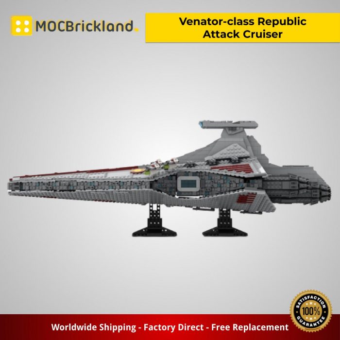 STAR WARS MOC-43186 Venator-Class Republic Attack Cruiser MOCBRICKLAND