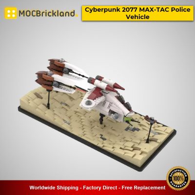 star wars moc 53491 dooku escape speeder chase micro laat geonosian fighter episode ii by 6211 mocbrickland 2299