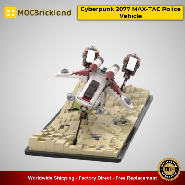 star wars moc 53491 dooku escape speeder chase micro laat geonosian fighter episode ii by 6211 mocbrickland 5097