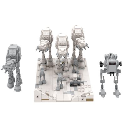 star wars moc 65500 battle of hoth attack by jellco mocbrickland 2049